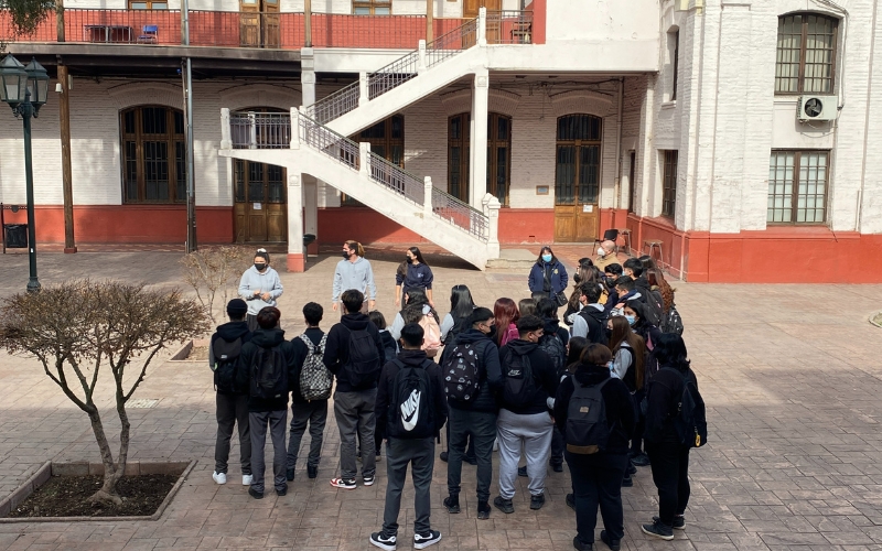 IV° medios del colegio Domingo Savio visitaron la Universidad de Santiago de Chile