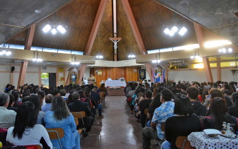 Eucaristía de despedida de los IV° Medios: un adiós con corazón salesiano