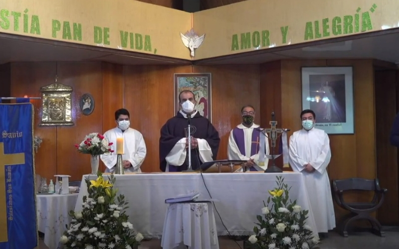 Colegio Domingo Savio ofició misa en memoria de estudiante Mauricio Améstica