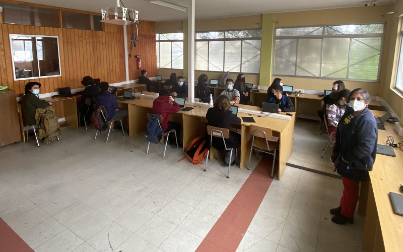 Estudiantes de II°Medio se preparan para la Escuela de Talentos de FEN Uchile