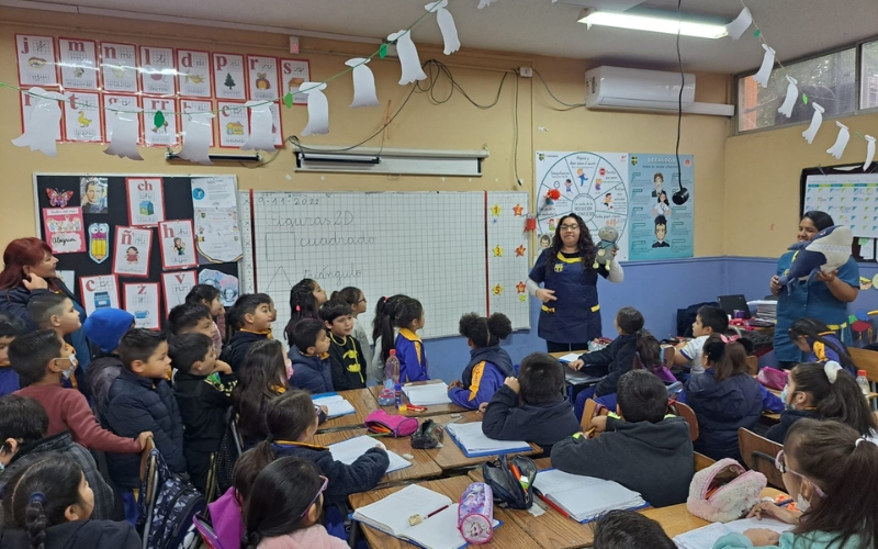 Transición educativa 2022 en Nivel Inicial del colegio Domingo Savio
