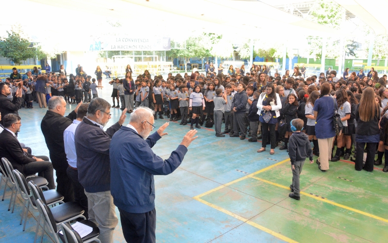 Colegio Bicentenario Salesiano Domingo Savio inicia el año escolar 2026 con actividades de acogida y bendición para nuevos estudiantes
