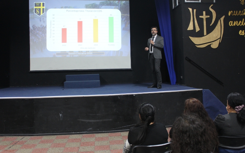 Colegio Domingo Savio inicia el año junto a sus familias con Cuenta Pública y encuentros de apoderados