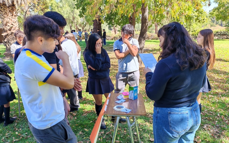 Un comienzo en clave salesiana: nuevos estudiantes se reúnen para fortalecer su espiritualidad en Lo Cañas