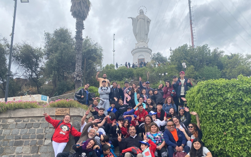 Peregrinación Familiar 2022 al Santuario de la Inmaculada Concepción del Cerro San Cristóbal