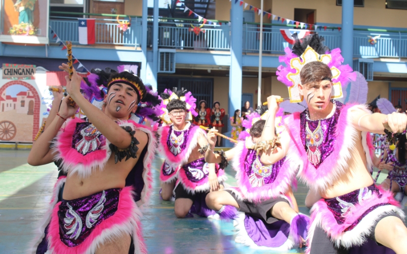Celebraci&oacute;n de Fiestas Patrias en Domingo Savio