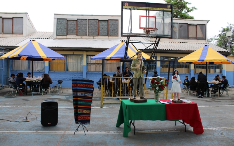 Inauguración de comedor al aire libre en Domingo Savio