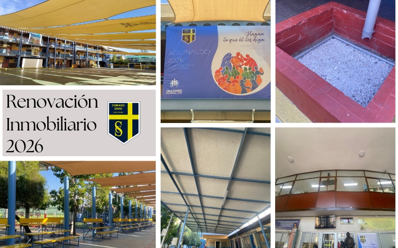 Mejoras en infraestructura marcan la vuelta a clases en el Colegio Bicentenario Salesiano Domingo Savio